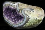 Amethyst Crystal Geode - Uruguay #46933-3